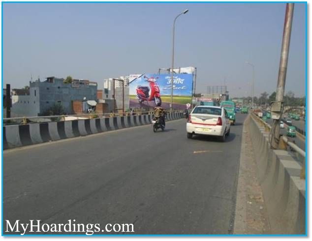Hoardings Advertising on Madiyao Flyover in Lucknow, Billboard Agency in Lucknow